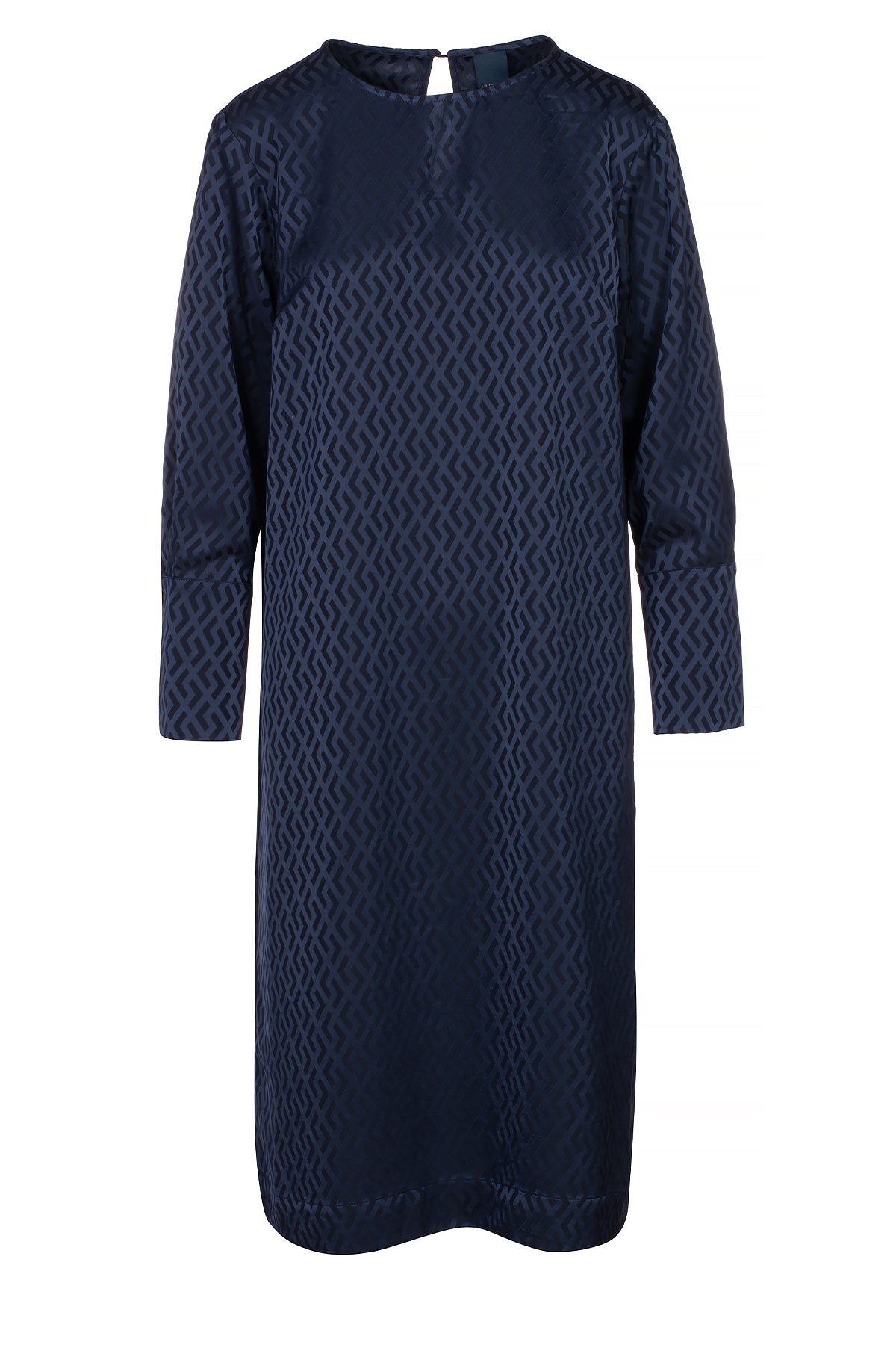 LUXZUZ // ONE TWO Albinano Dress Dress 575 Navy Blue
