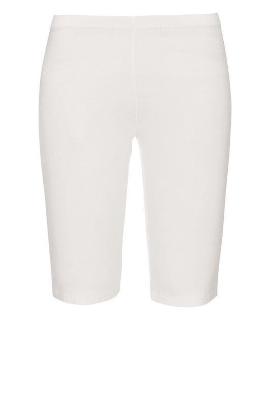 LUXZUZ // ONE TWO Biker Pant Shorts 737 Cream