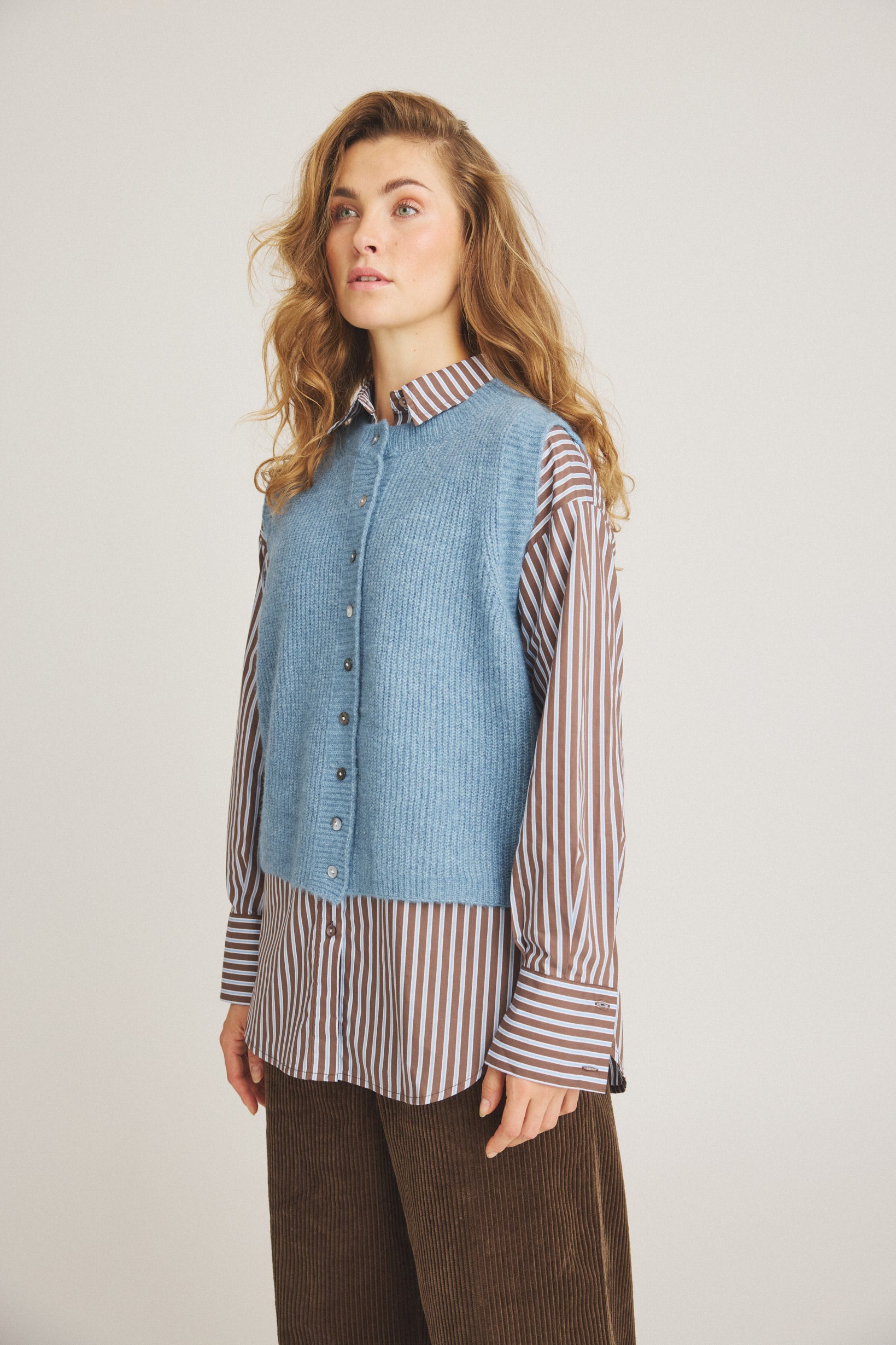 LUXZUZ // ONE TWO Bit Knit Knit 529 Stonewash