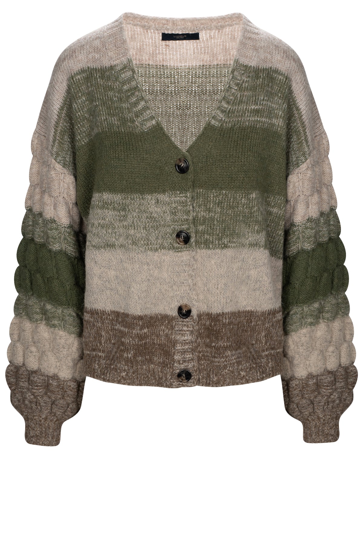 LUXZUZ // ONE TWO Calina Knit Knit 637 Dusty Olive