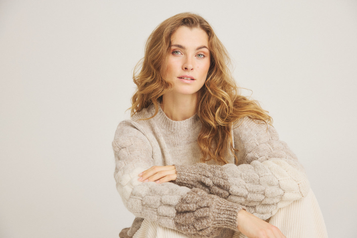 LUXZUZ // ONE TWO Camma Knit Knit 751 Fungi