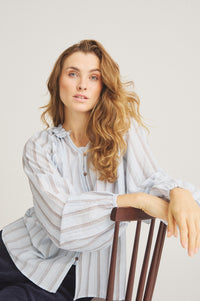 Chalina Skjorta - Blå Dimma