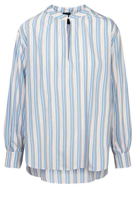 LUXZUZ // ONE TWO Christella Blouse Blouse 511 Brunnera Blue