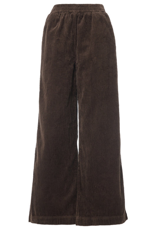LUXZUZ // ONE TWO Eicord Pant Pant 699 Chocolate Brown
