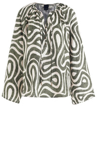 Eivoa Blus - Bronsgrön