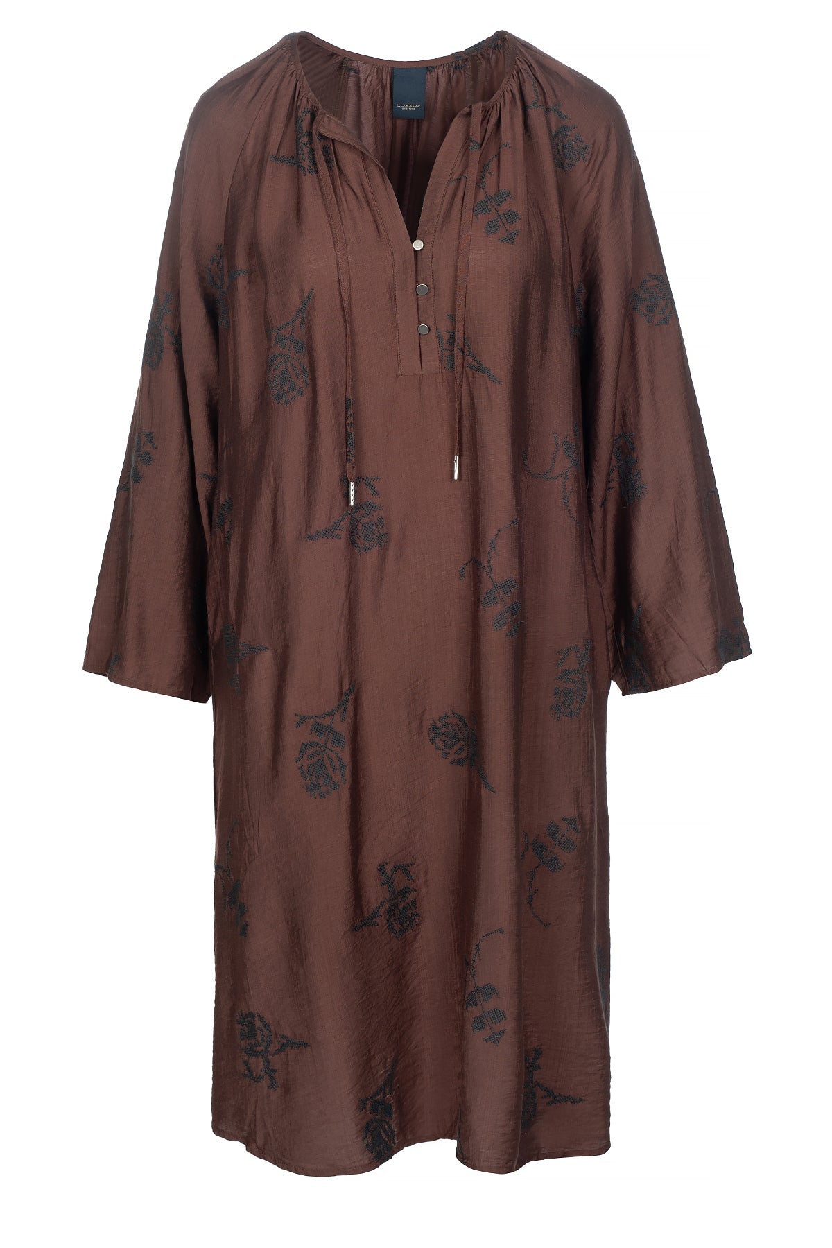 LUXZUZ // ONE TWO Eivor Dress Dress 718 Suitcase Brown