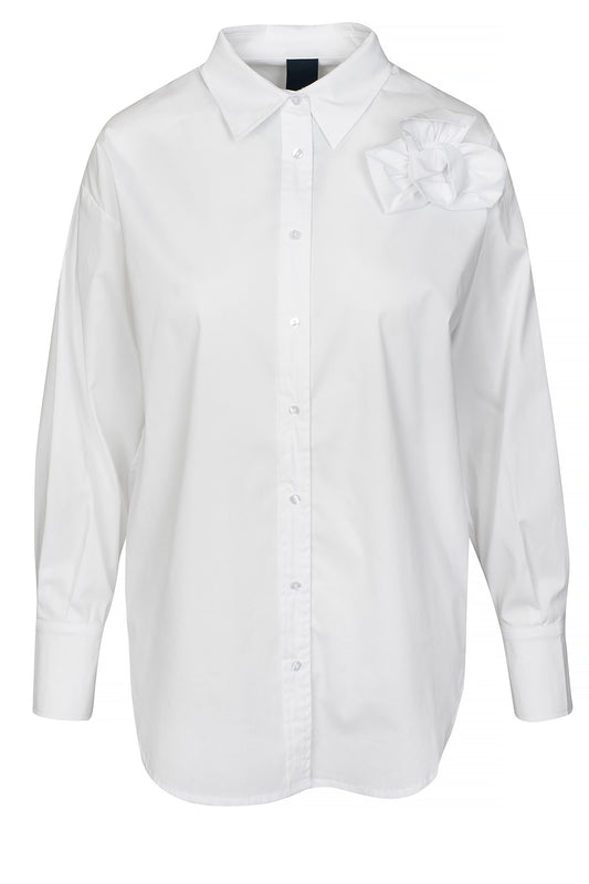 LUXZUZ // ONE TWO Gerflow Shirt Shirt 901 White