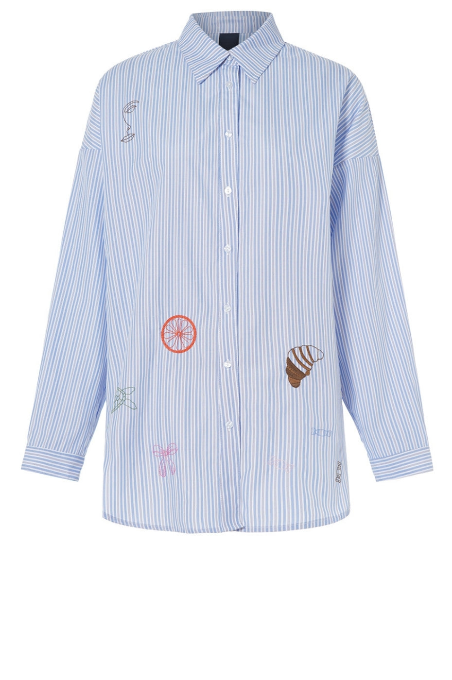 LUXZUZ // ONE TWO Gertao Shirt Shirt 552 Vista Blue