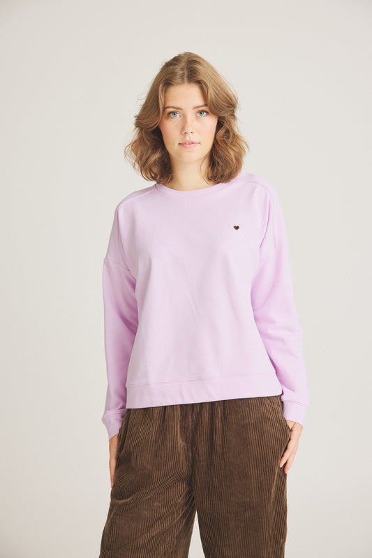LUXZUZ // ONE TWO Jeanie Sweat Sweat 328 Pink Lavender