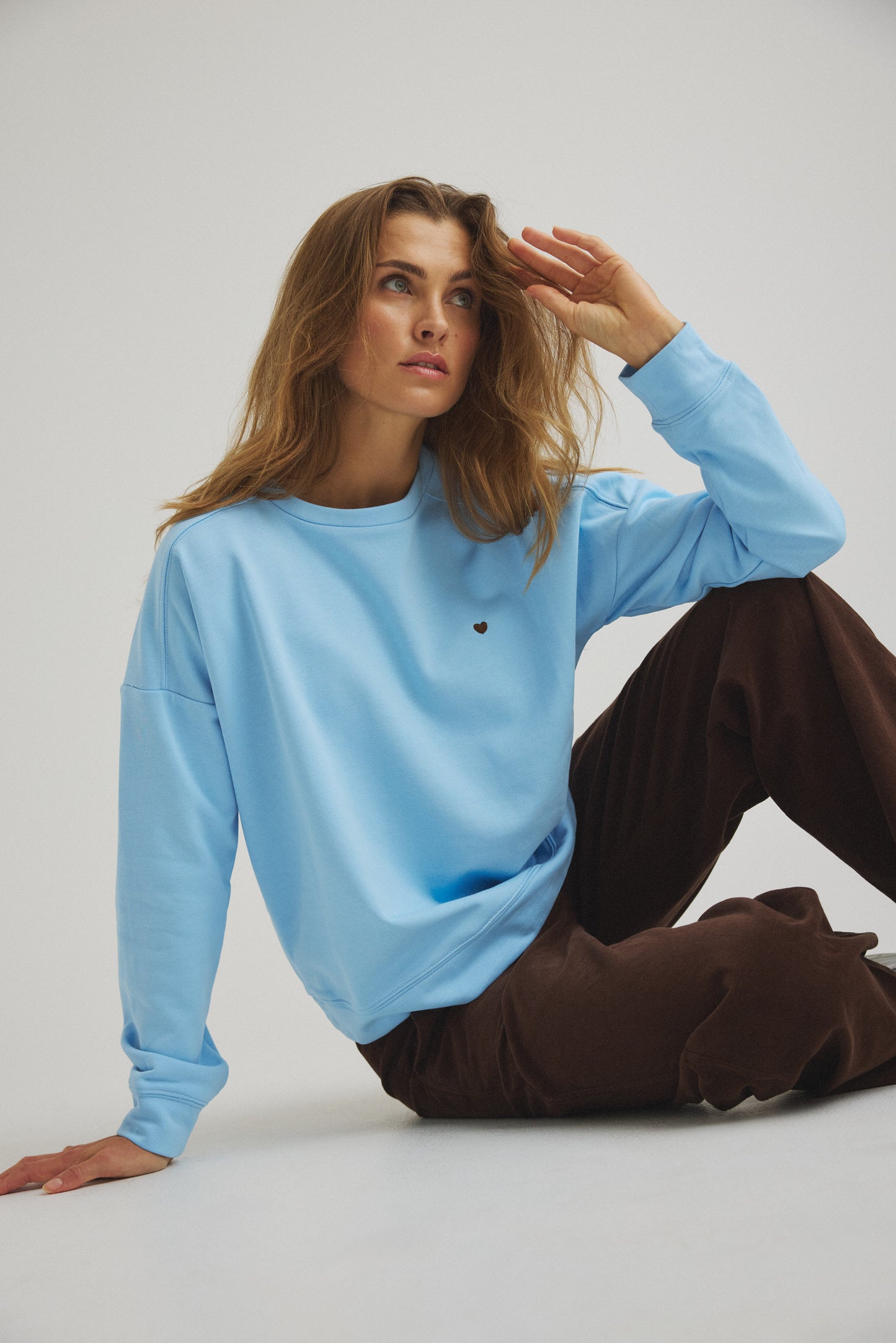 LUXZUZ // ONE TWO Jeanie Sweat Sweat 533 Ice blue