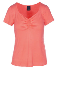 Klaudine T-shirt - Korall