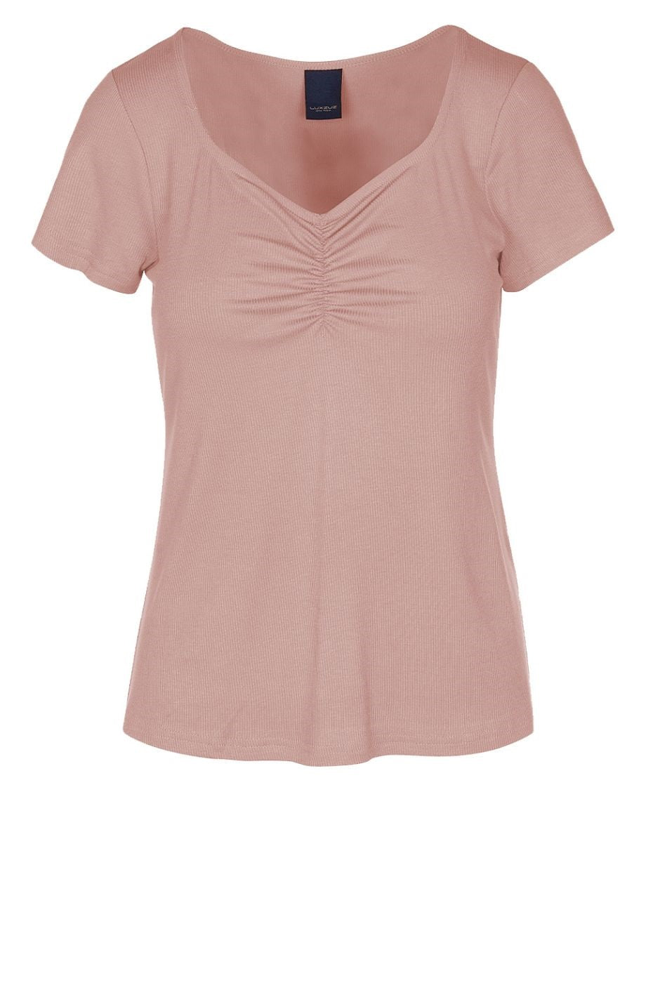 LUXZUZ // ONE TWO Klaudine T-shirt T-Shirt 724 Ginger Snap