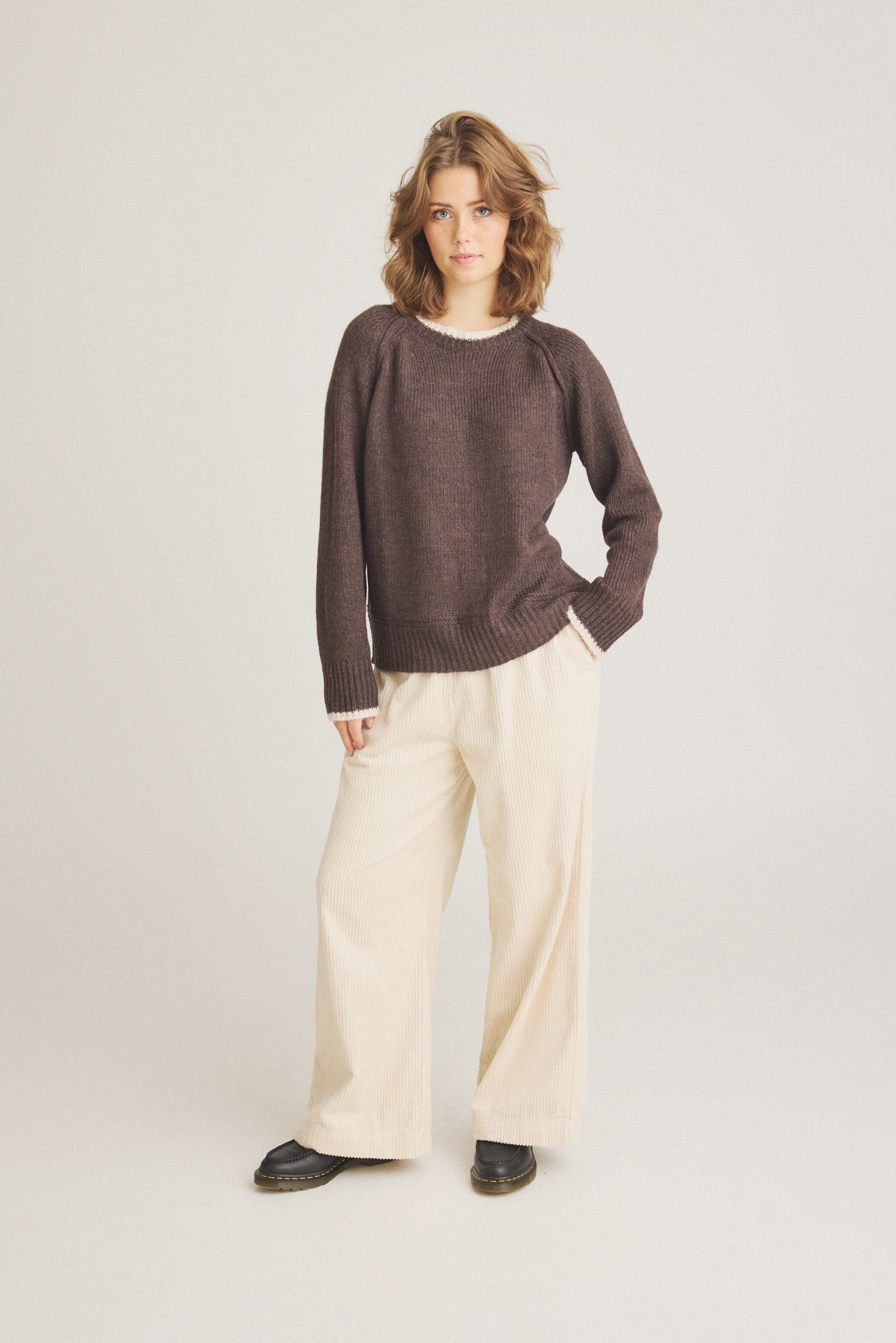 LUXZUZ // ONE TWO Lora Knit Knit 787 Delicioso