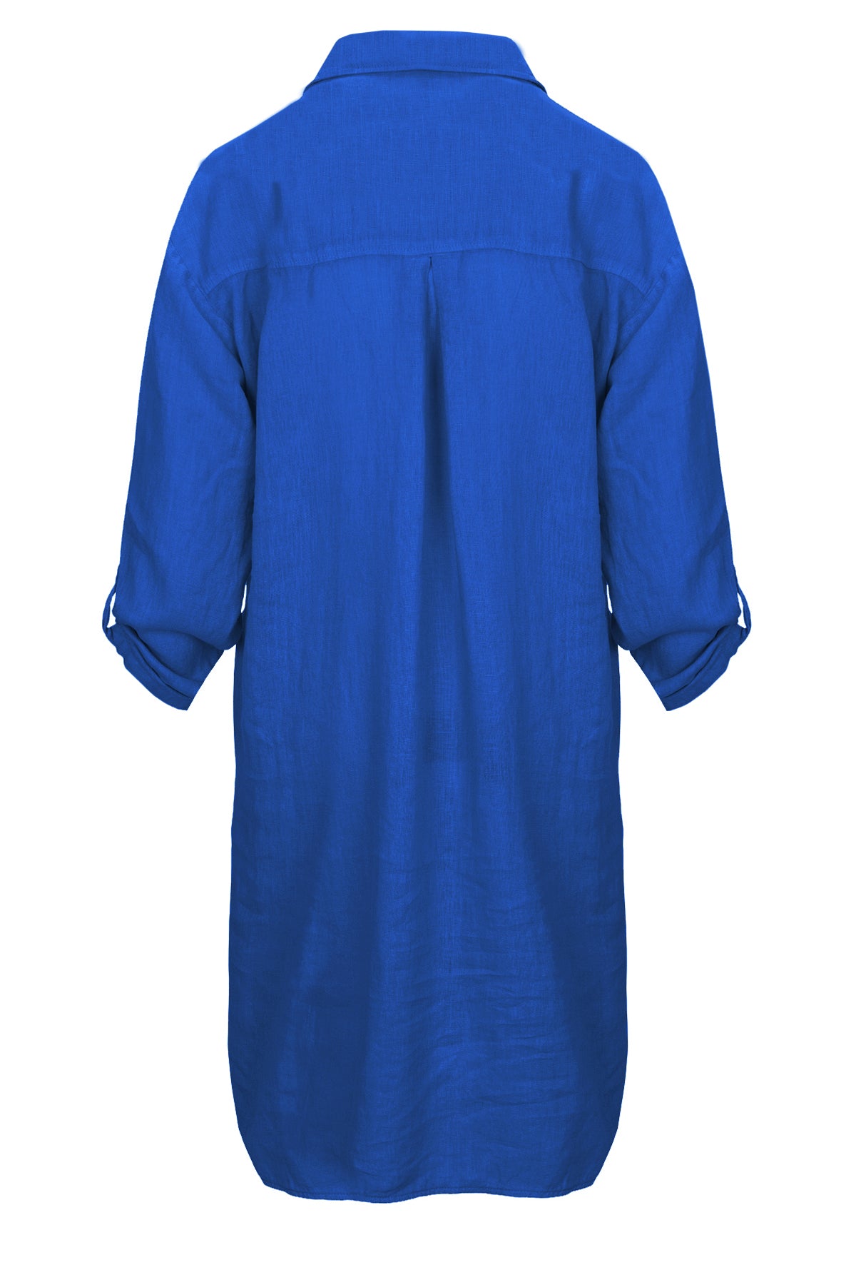 LUXZUZ // ONE TWO Osa Long Shirt Tuniqué 558 Dazzling Blue