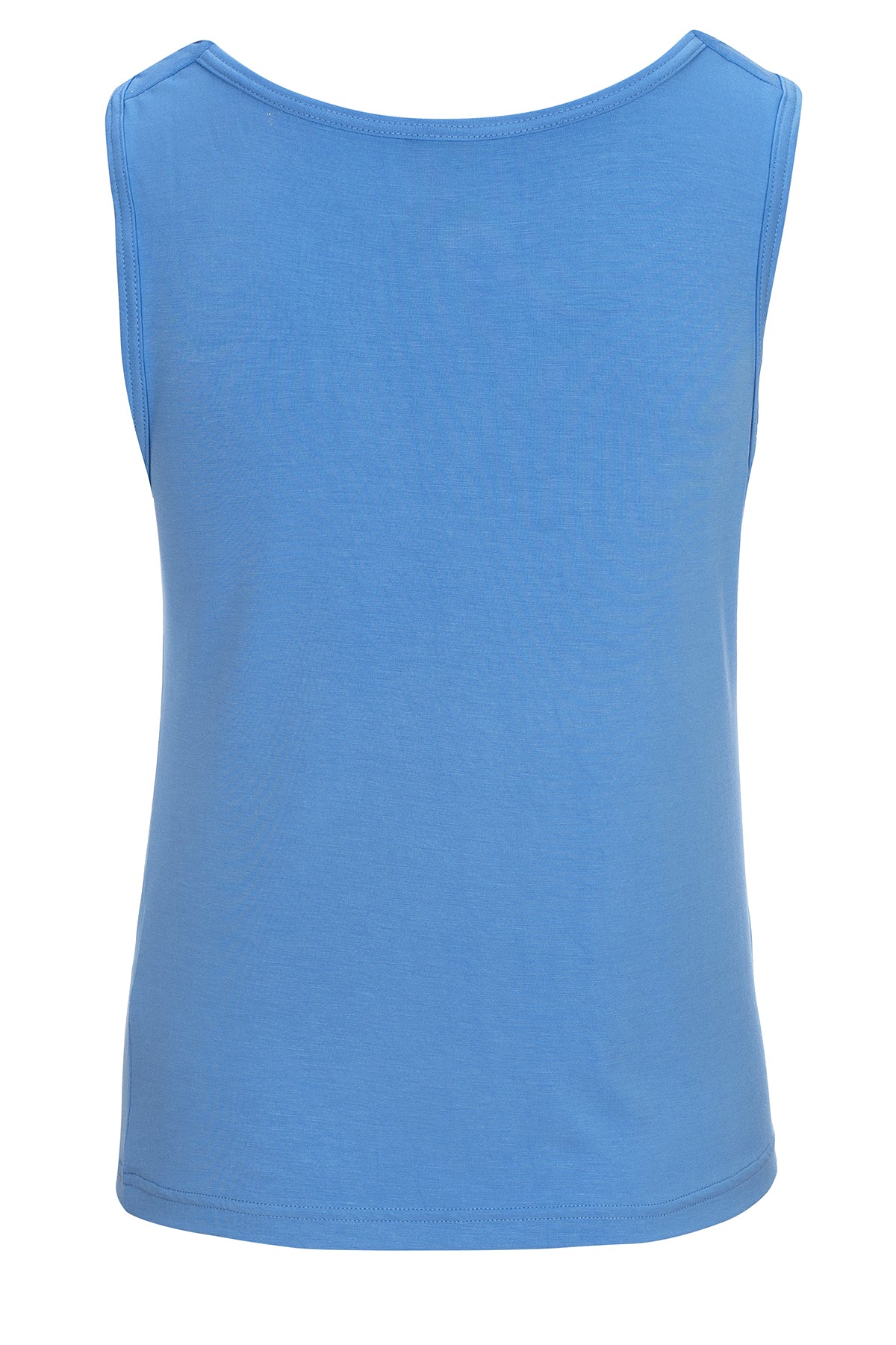 LUXZUZ // ONE TWO Pian Bamboo Top 514 Cashmere Blue