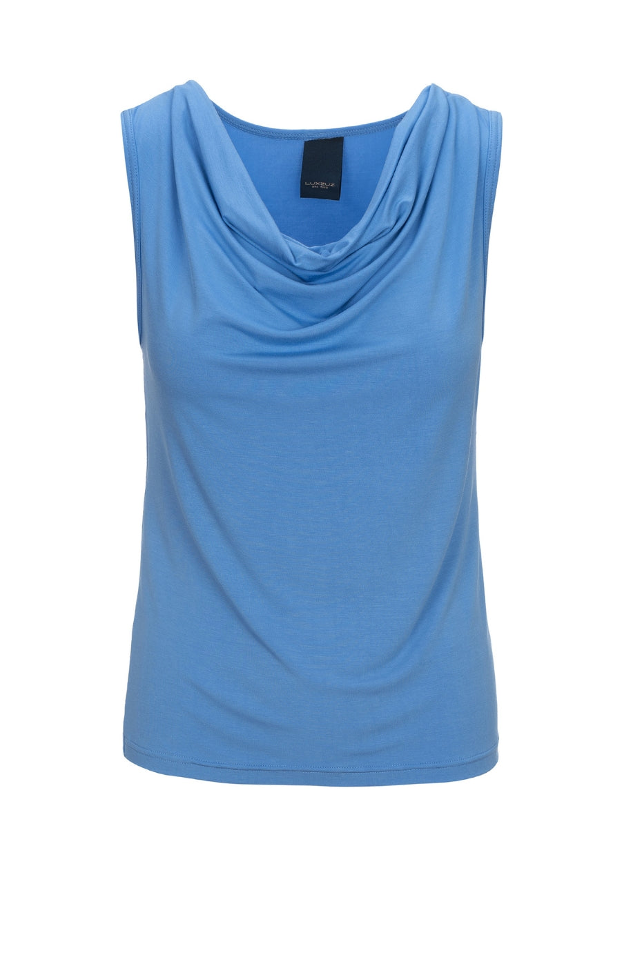 LUXZUZ // ONE TWO Pian Bamboo Top 514 Cashmere Blue