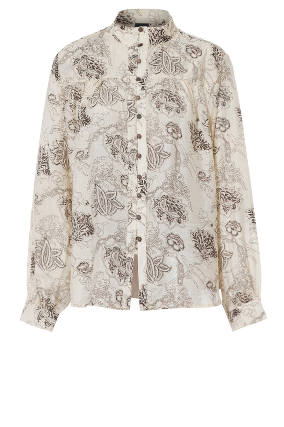 LUXZUZ // ONE TWO Rosa Shirt Shirt 788 Chocolate Chip