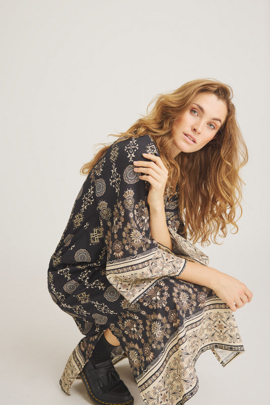 LUXZUZ // ONE TWO Salinan Dress Dress 999 Black