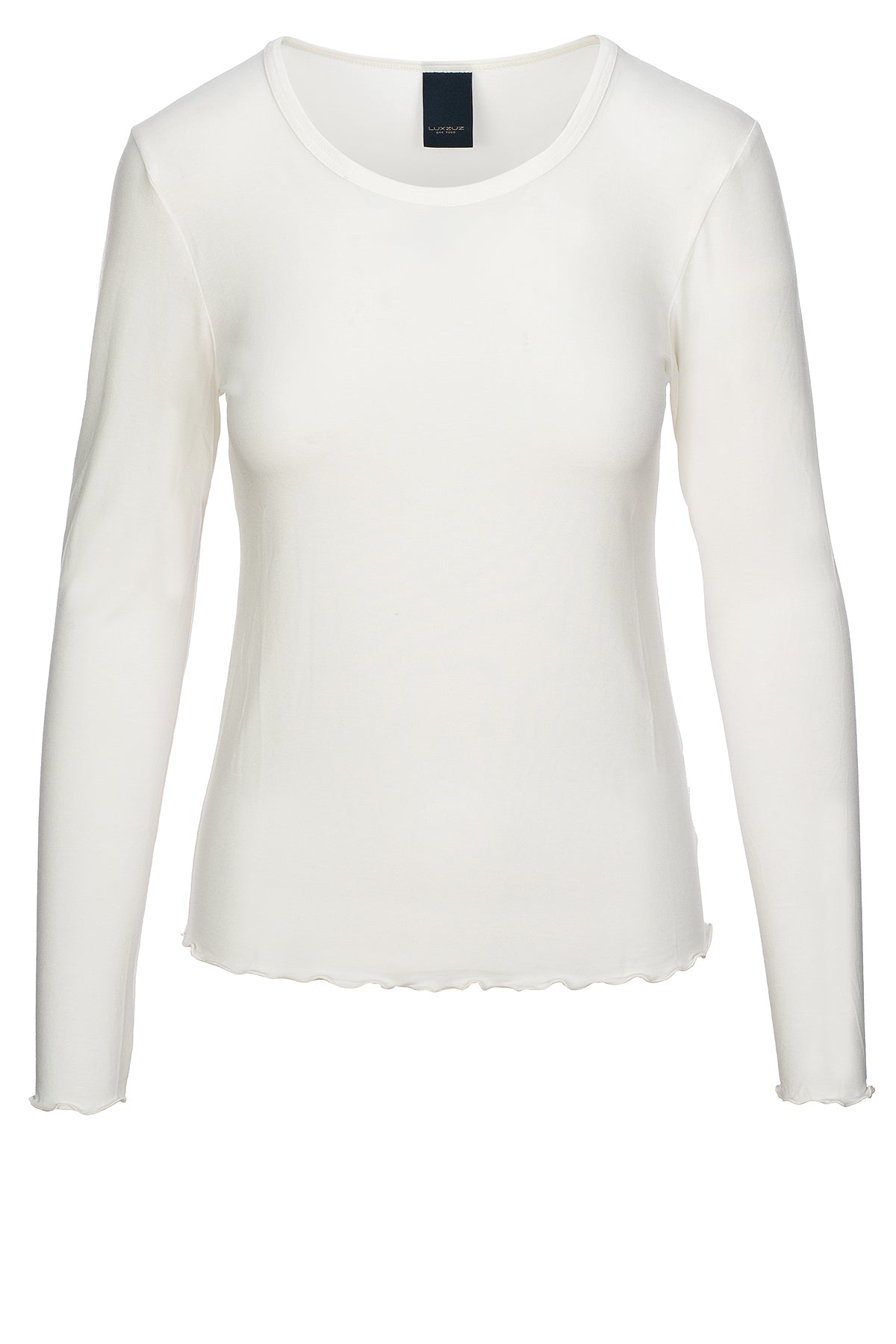 LUXZUZ // ONE TWO Sigba Bamboo T-shirt T-Shirt 737 Cream