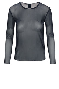 Sigborg Mesh T-shirt - Marinblå