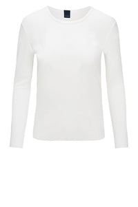 Sigborg Mesh T-shirt - Krämgrädde