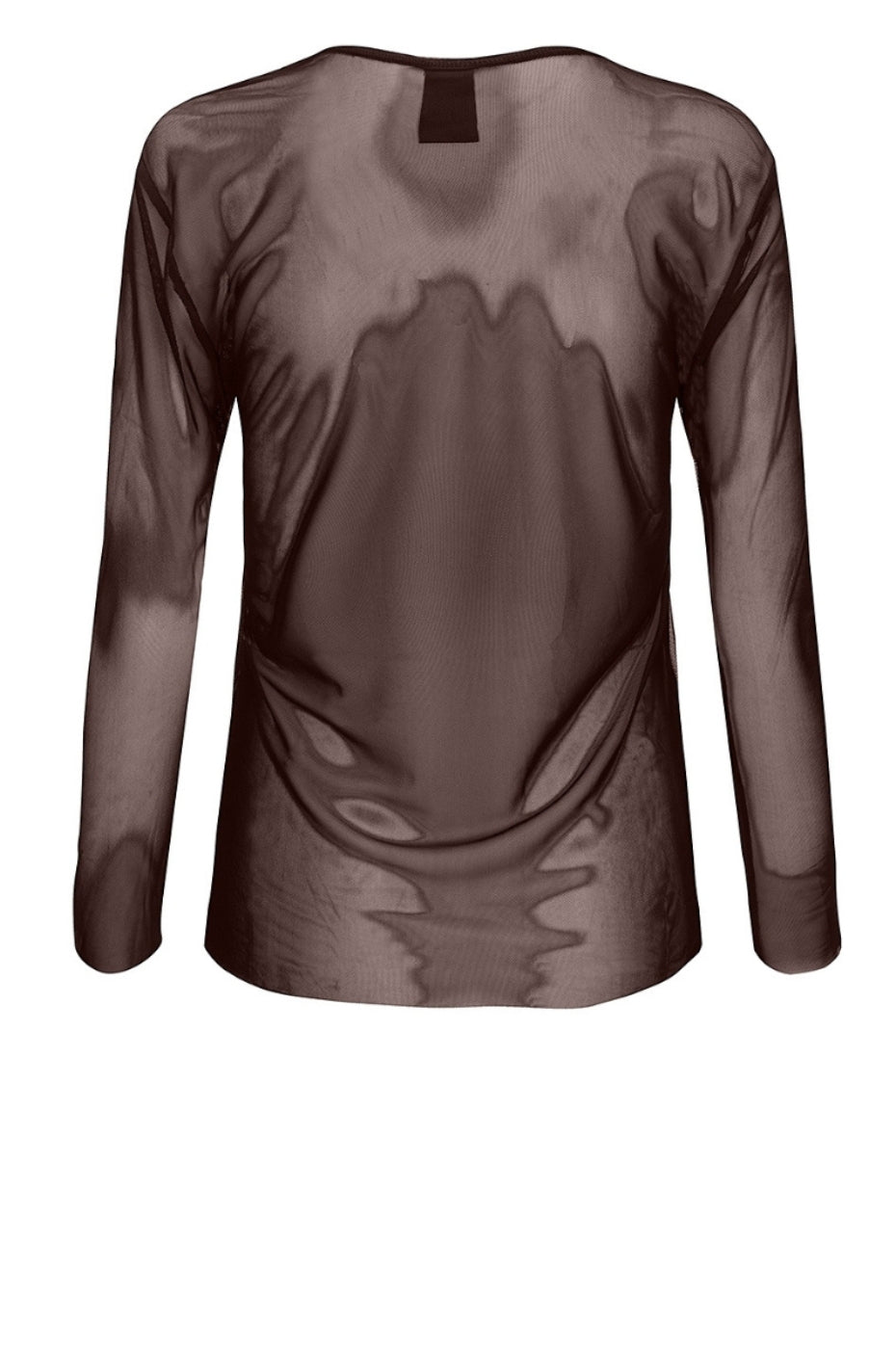 LUXZUZ // ONE TWO Sigborg Mesh T Shirt T-Shirt 799 Choco Lux