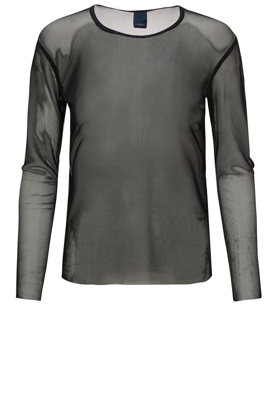 LUXZUZ // ONE TWO Sigborg Mesh T Shirt T-Shirt 999 Black