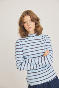 Wollenio T-shirt - Himmelsblå