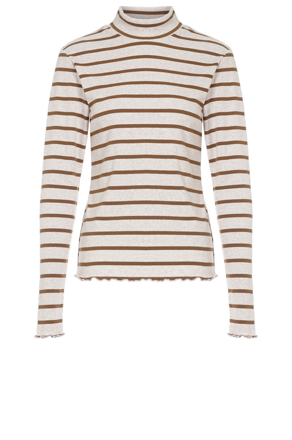 LUXZUZ // ONE TWO Wollenio T-Shirt T-Shirt 759 Light Taupe