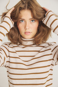 Wollenio T-shirt - Ljus Taupe