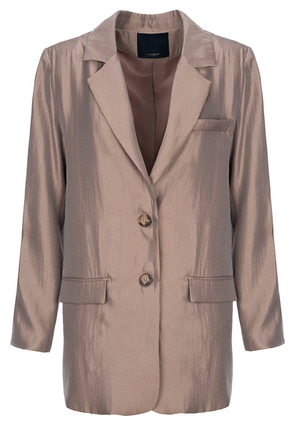 LUXZUZ // ONE TWO Alexie Blazer Jacket 701 Deer
