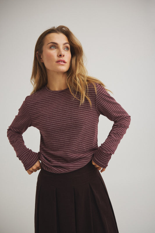 LUXZUZ // ONE TWO Amazig Stripe T-shirt T-Shirt 448 Andorra