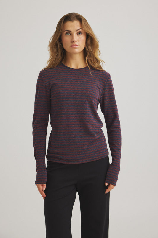 LUXZUZ // ONE TWO Amazig Stripe T-shirt T-Shirt 448 Andorra