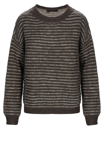 LUXZUZ // ONE TWO Asra Knit Knit 788 Chocolate Chip