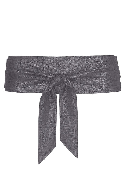 LUXZUZ // ONE TWO Beth Belt Accessories 803 Rock grey