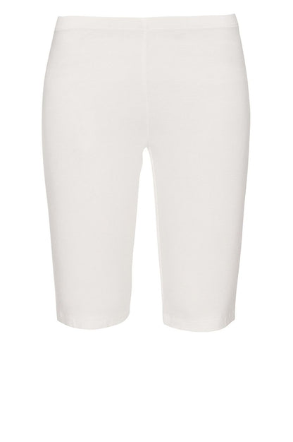 LUXZUZ // ONE TWO Biker Pant Shorts 737 Cream