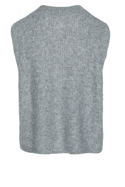 LUXZUZ // ONE TWO Bit Knit Knit 808 Light Grey Melange