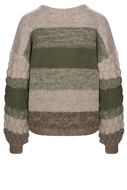 LUXZUZ // ONE TWO Calina Knit Knit 637 Dusty Olive