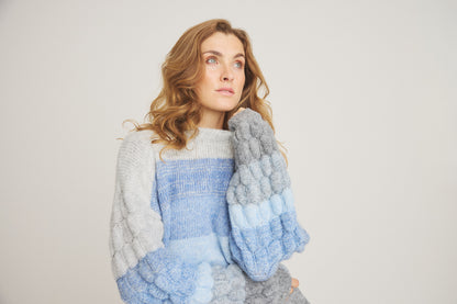LUXZUZ // ONE TWO Camma Knit Knit 514 Cashmere Blue