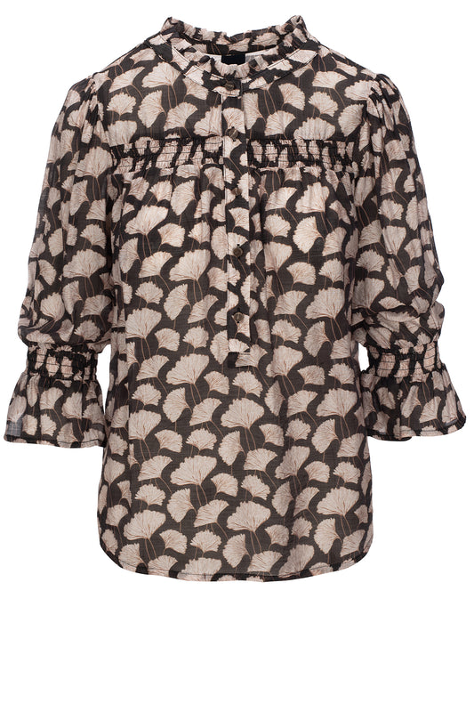 LUXZUZ // ONE TWO Carolama Blouse Blouse 999 Black