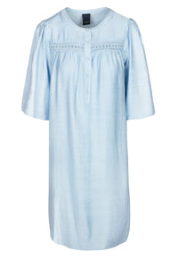 Carolat Klänning - Chambray Blå
