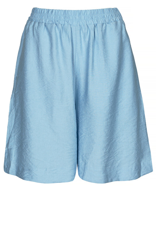 LUXZUZ // ONE TWO Eiluu Shorts Shorts 510 Chambray Blue