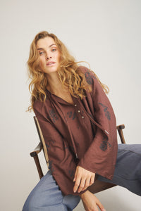 Eivoa Blouse - Suitcase Brown