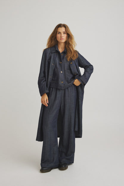 LUXZUZ // ONE TWO Eleta Dress Dress 579 Denim like