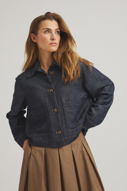 LUXZUZ // ONE TWO Elvina Jacket Jacket 579 Denim like