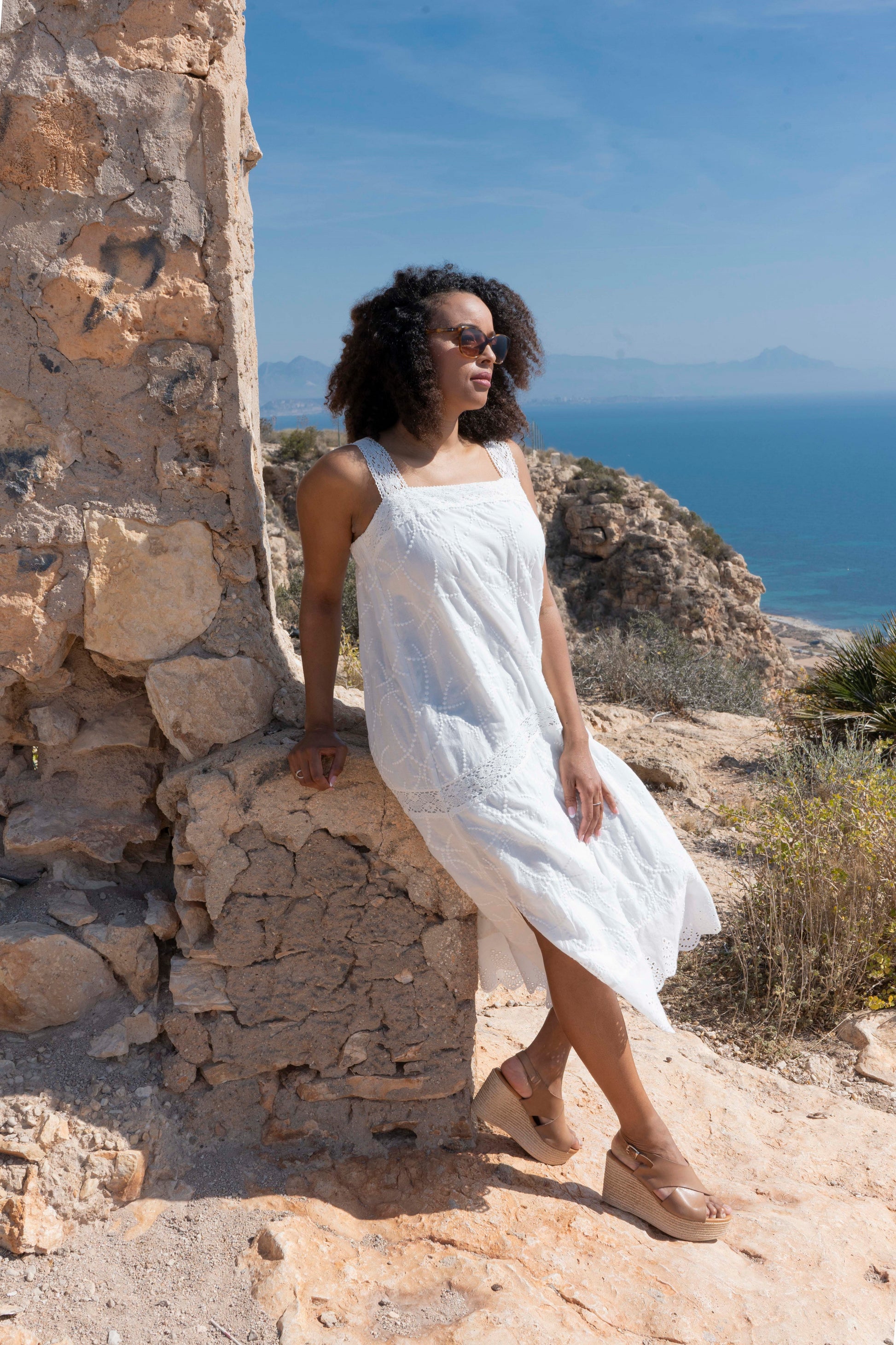 LUXZUZ // ONE TWO Embla Dress Dress 737 Cream