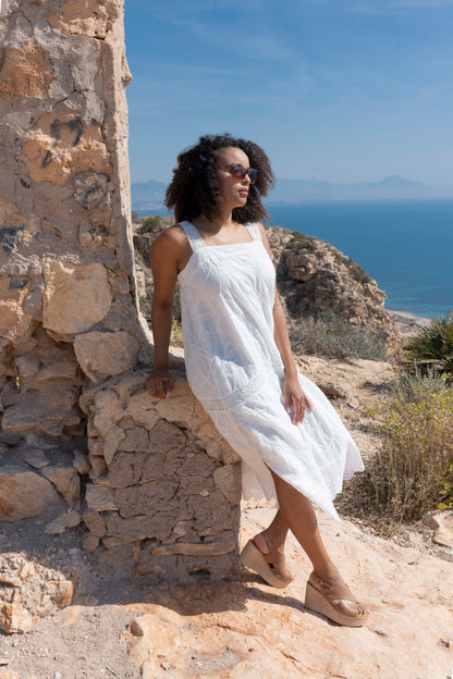 LUXZUZ // ONE TWO Embla Dress Dress 737 Cream