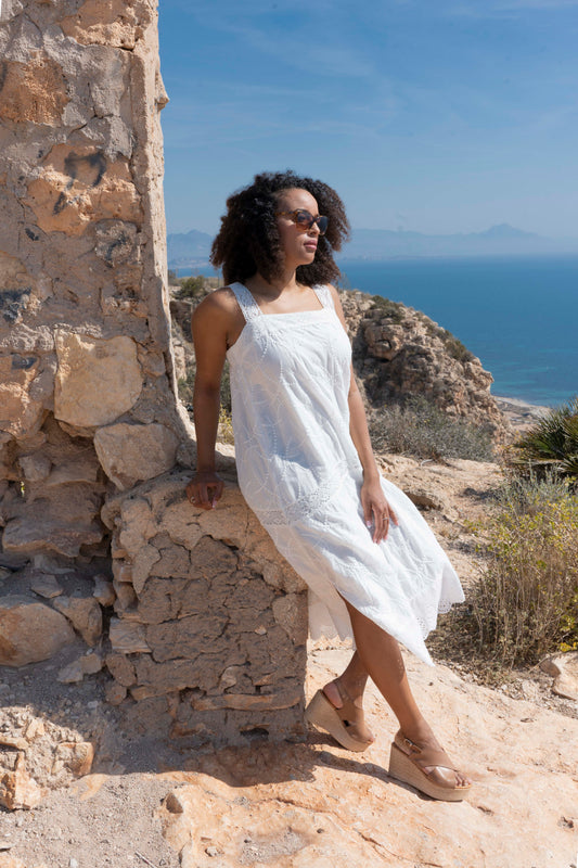 LUXZUZ // ONE TWO Embla Dress Dress 737 Cream