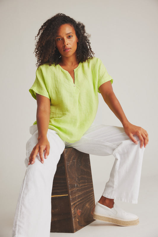 LUXZUZ // ONE TWO Helily Blouse Blouse 602 Sap Green