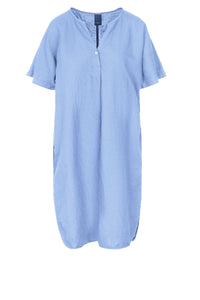 Helinia Klänning - Chambray Blå